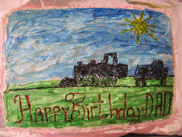Birthday Painting--My First Attempt