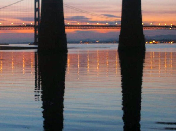 Forth Bridges Sunset 1