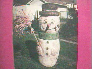 snowman of the pine