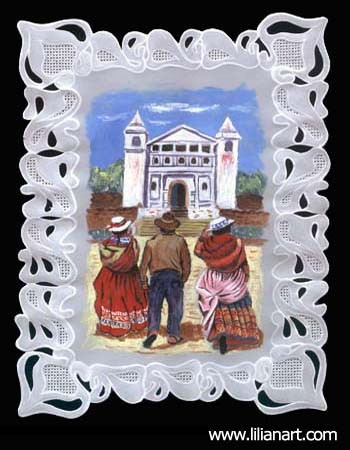 Cards with Peruvian reasons 