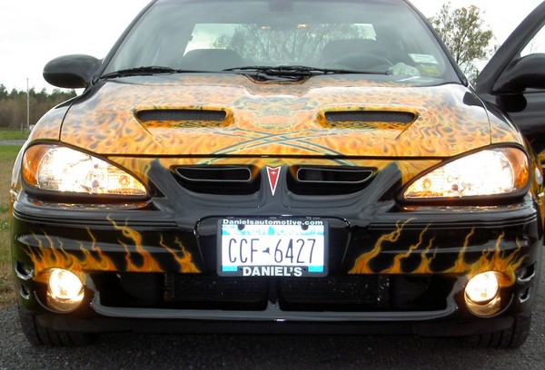 Flamed Up... Nose shot