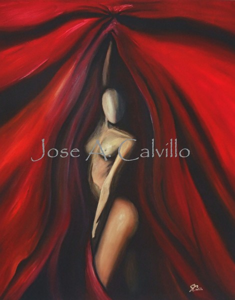 Mujer de Rojo