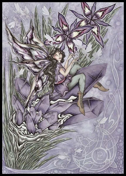 Rock Faery Amethyst- Iris