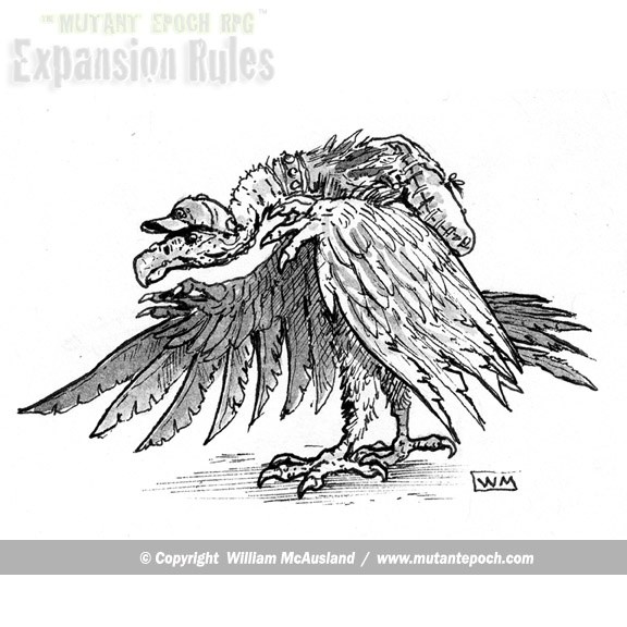 Bestial Human Vulture 