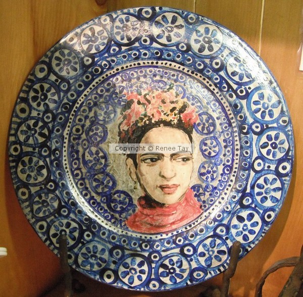 Frida Kahlo plate