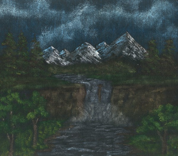 Misty Waterfall