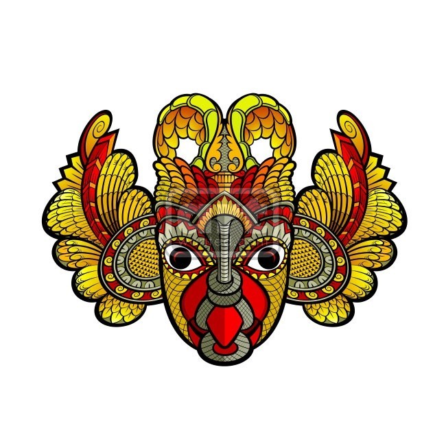 devil mask-eagle