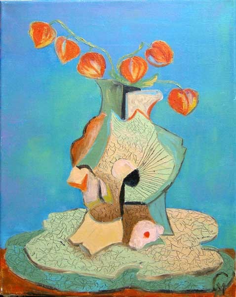 Florals&Stones. Composition 3