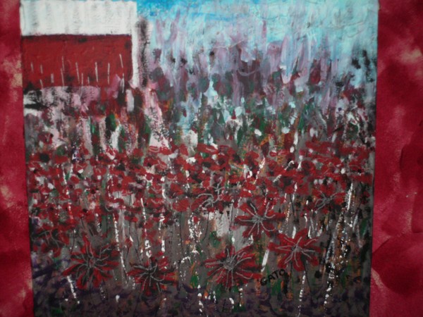 BEE BALM BLOSSOMS  BY GATO