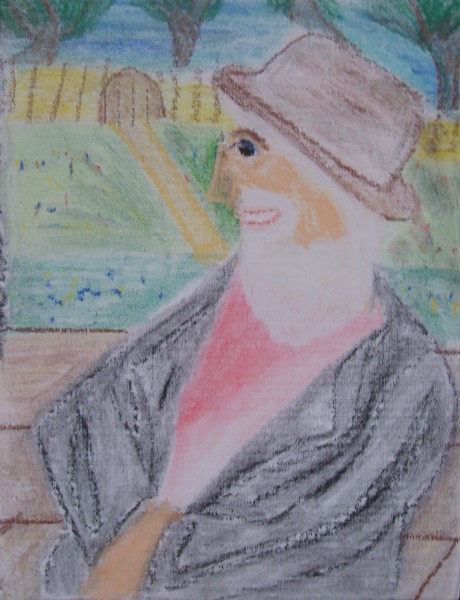 Grandpa on the Veranda