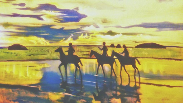 THREE RIDERS OF GOLDWATER