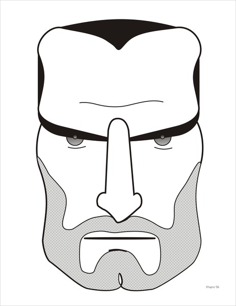 portrait of zidane