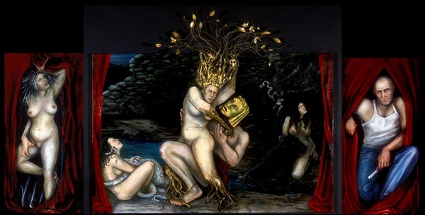 tree of knowledge (triptych)