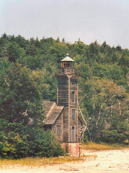 Grand Island East Light view 2