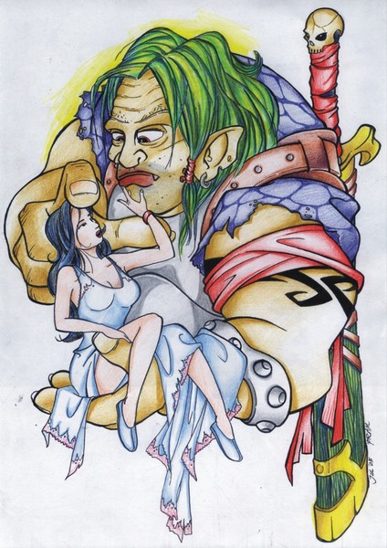 Beauty Princess n the Ugly Giant