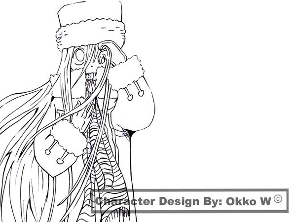 Christmas Girlz - Outline Version