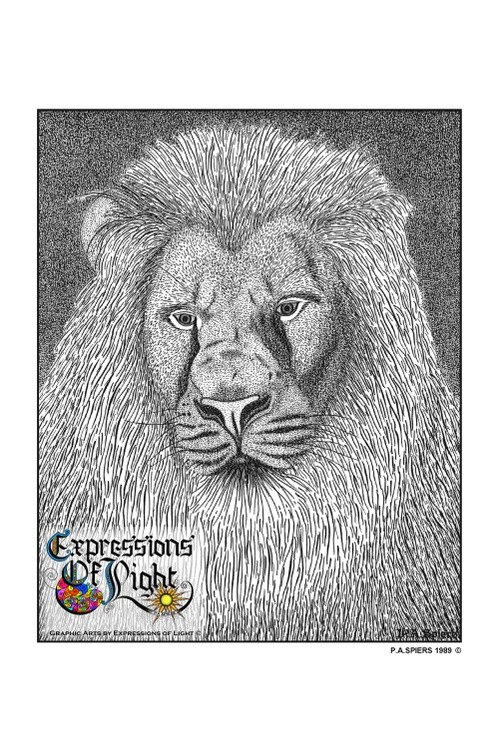 ExpoLight-Graphic-Arts-Lion-1989-0001 (Pen-&-Ink-Mono-SP)