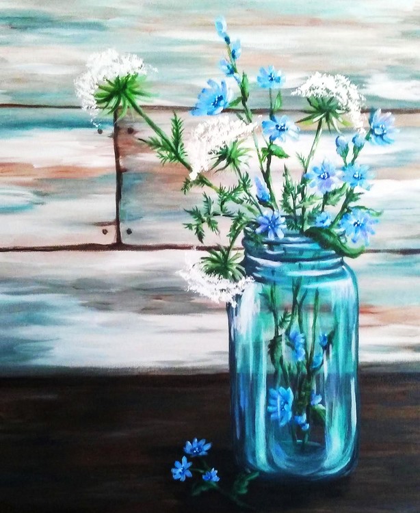 asters and lace
