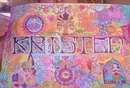 Kristen Name Art