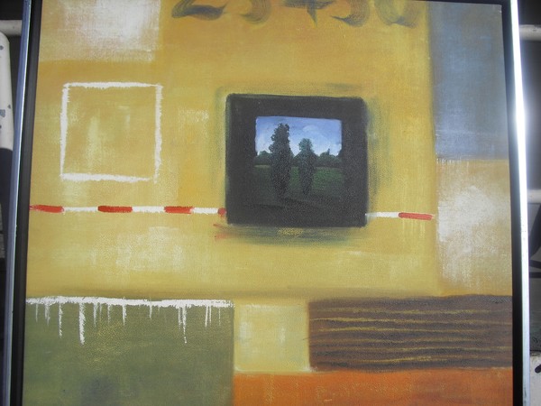 Abstract 23-50  Size 33X34