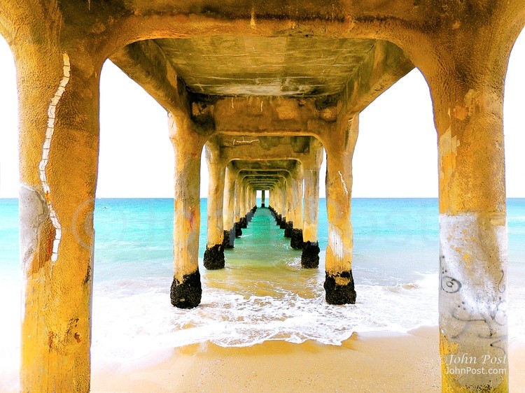 Manhattan Beach Pier Aqua Sea ©JohnPost