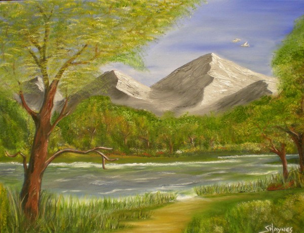 'River deep, mountain high'.....