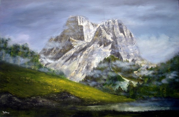 CLOUDS OVER THE MOUNTAIN