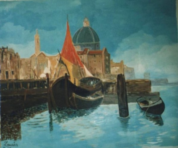 An old port of amsterdam Netherland