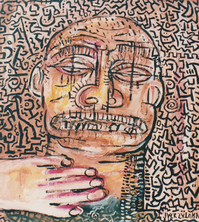suffering head