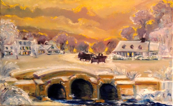 Sleigh Ride By The Creek