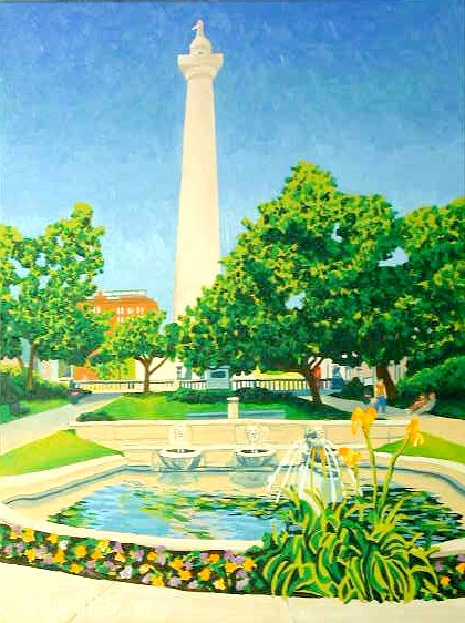 Washington Monument, from the east, 