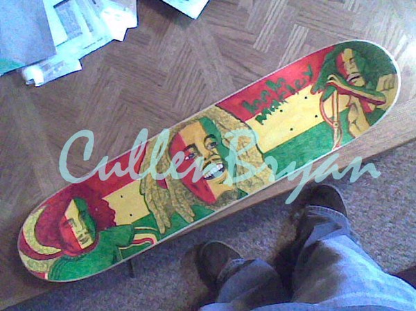 skateboard bob marley