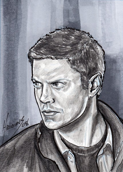 Dean Winchester Sketch Card