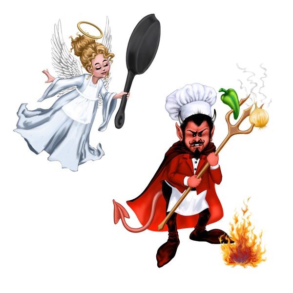 Angel and Devil