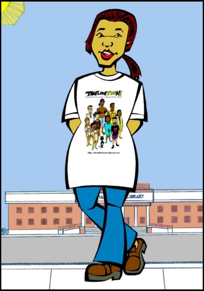 Myla in Timeliketoons T-Shirt