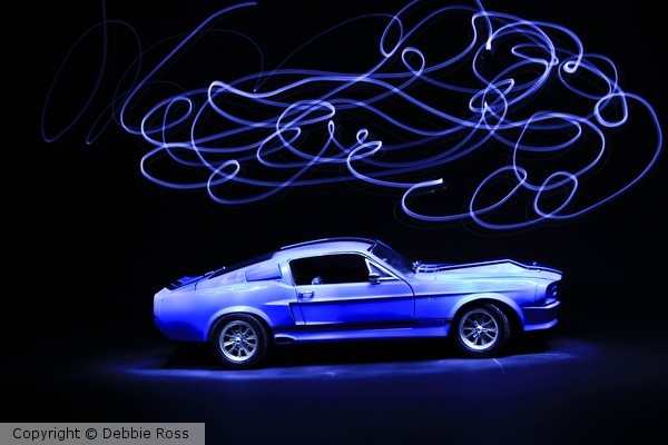 Light Painting Car