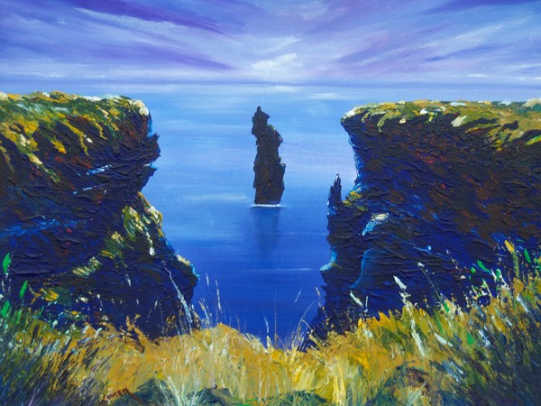 Dusk at the Devils Castle