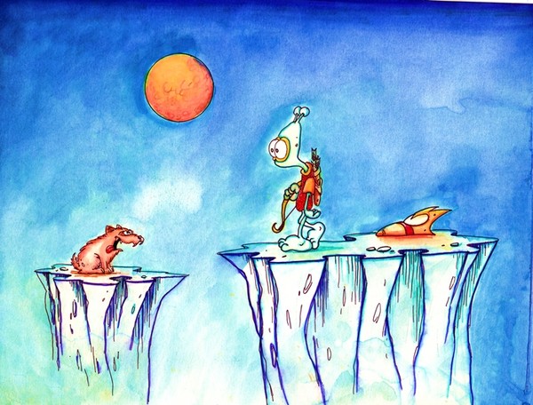 space cartoon 2