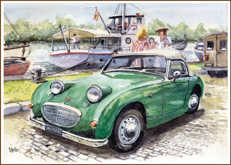 The Austin Healey Sprite 1  
