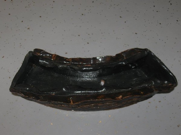 inside detail of ceramic piece