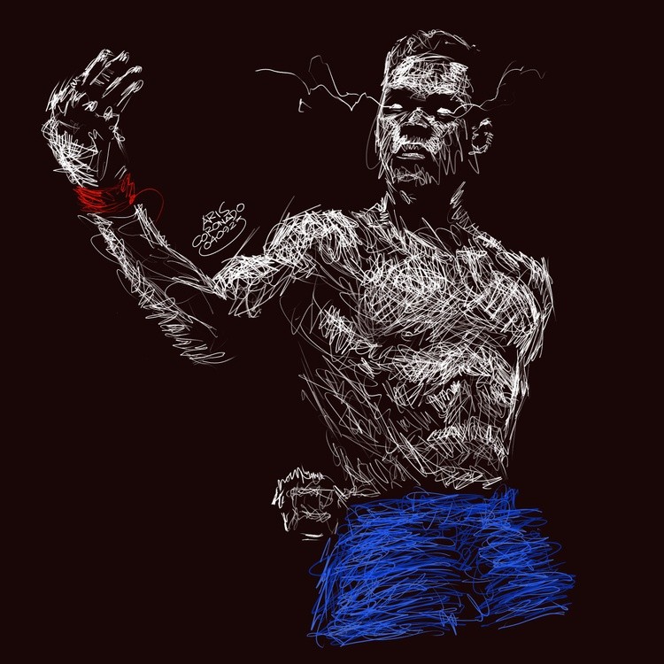 Scribble Art Portrait - The Last Stylebender