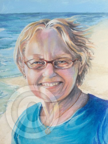 Portrait of my mother