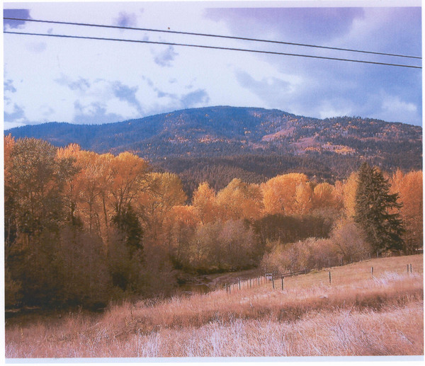 Fall farm scene