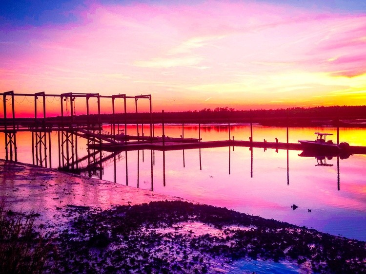 Oak Grove Island Sunset