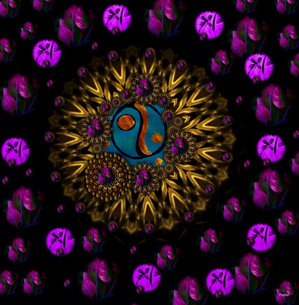 Yin yang peace and harmony