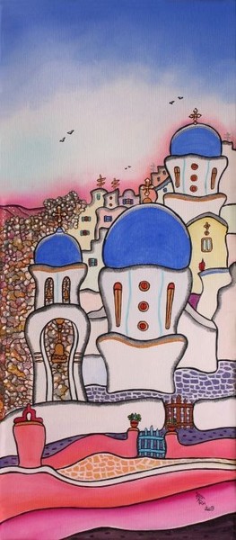 Santorini II 20x45 cm