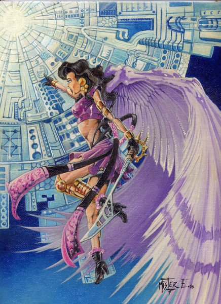 Lvender Wings