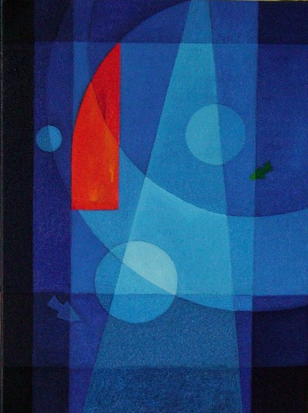 Blue interior