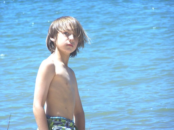 Boy at Frenchman's Reservoir