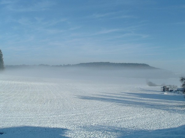 A snowy morning in Bavaria